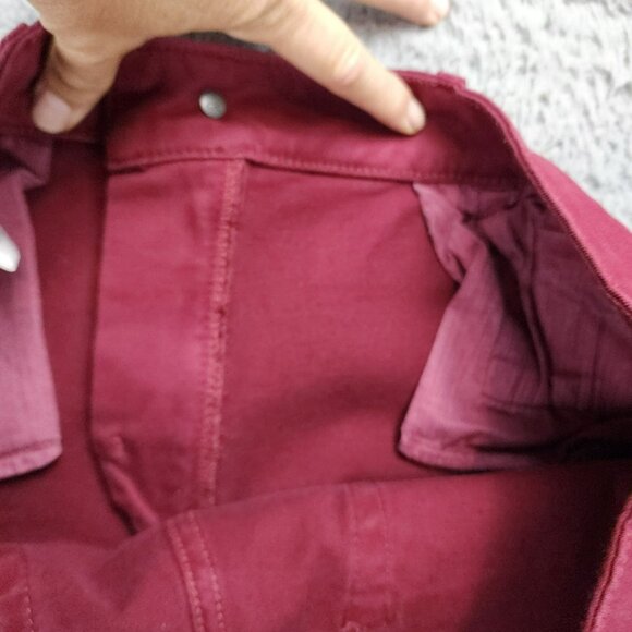 DL1961 Jeans Womens 32 Margaux Red Stretch Mid Rise Xtwill Skinny NWOT - Picture 11 of 16